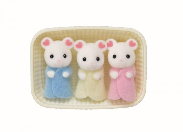 Sylvanian Families - Drieling Marshmellow Muis - Afbeelding 2
