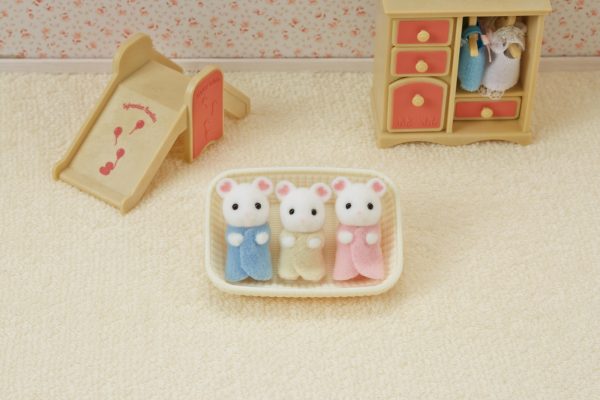 Sylvanian Families - Drieling Marshmellow Muis - Afbeelding 3