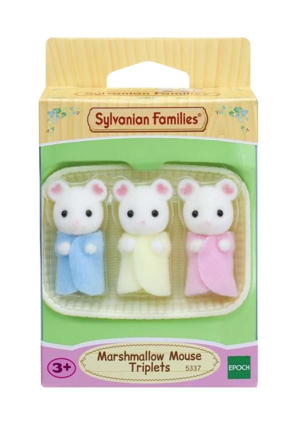 Sylvanian Families - Drieling Marshmellow Muis - Afbeelding 4