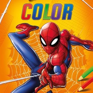Spiderman – Color kleurblok