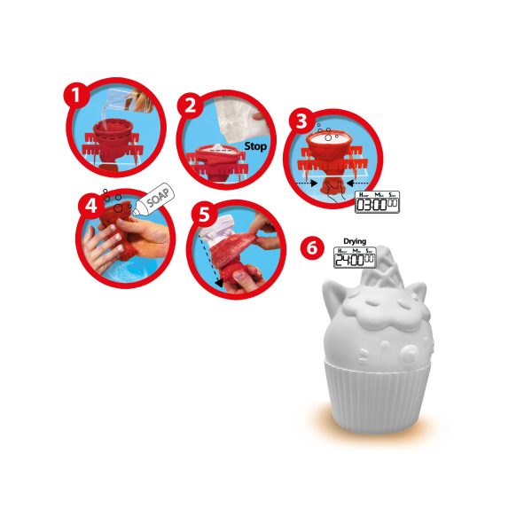 SES Creative Gieten en schilderen - Cupcake kat - Afbeelding 3