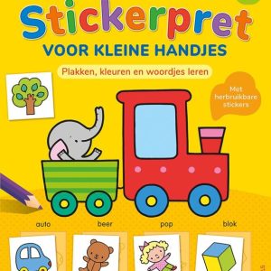 Stickerpret voor kleine handjes (2-4jaar)