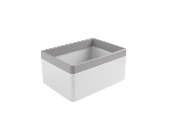 Sigma Home Organiser 3,3L - wit/lichtgrijs