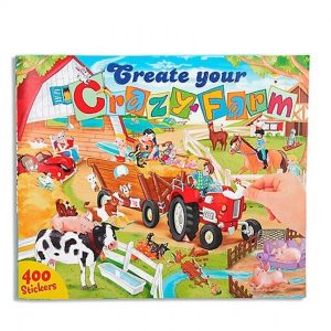 Create your Crazy Farm drawingbook