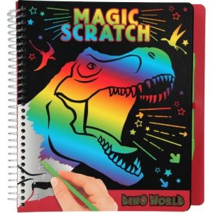 Dino World – Magic-Scratch Book