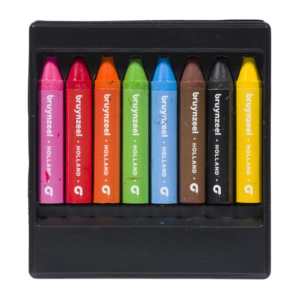 Bruynzeel Kids Waskrijtjes - 8stuks - Afbeelding 2