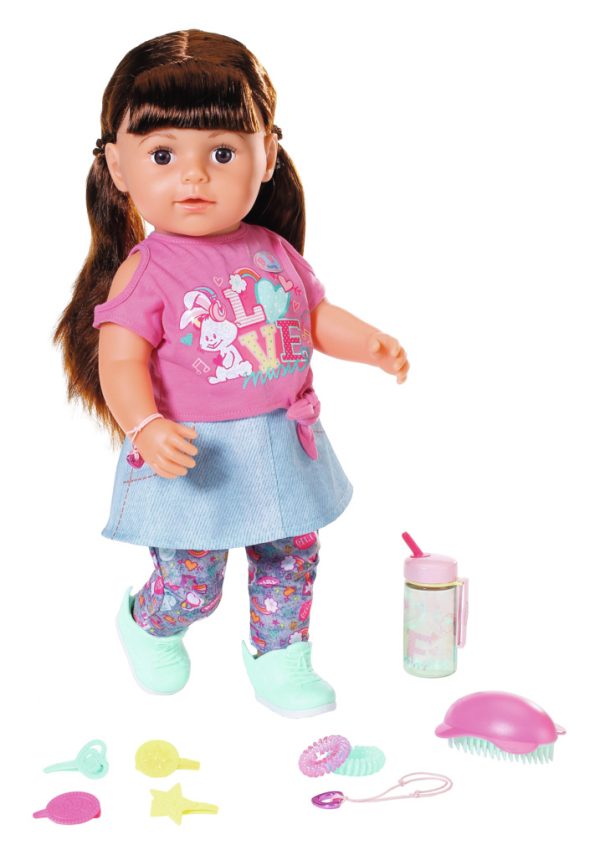 BABY Born Sister "Brunette" 43cm