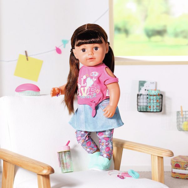 BABY Born Sister "Brunette" 43cm - Afbeelding 4