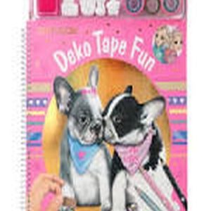 TOPModel kleurboek met masking tapes