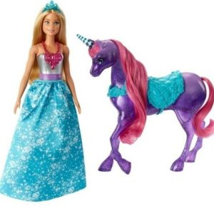 Barbie Dreamtopia Prinsess + Unicorn
