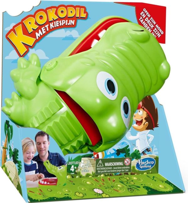 Krokodill met kiespijn