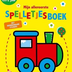 Mijn allereerste spelletjesboek – Trein (2+)