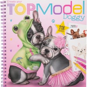 TOPModel Create your Doggy kleurboek