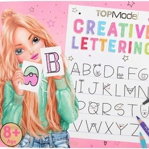 TOPModel Creative Lettering kleurboek