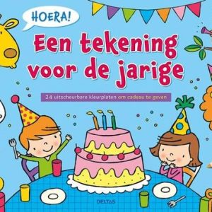 Hoera! Een tekening voor de jarige