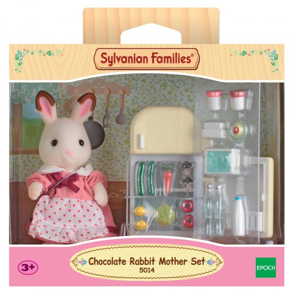 Sylvanian Families moeder chocoladekonijn set - Afbeelding 2