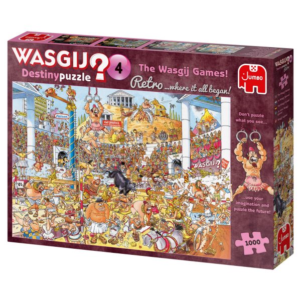 Wasgij Retro Destiny 4 - The wasgij games (1000 stukjes) - Afbeelding 2