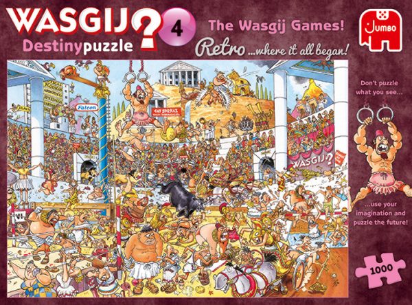 Wasgij Retro Destiny 4 - The wasgij games (1000 stukjes) - Afbeelding 3
