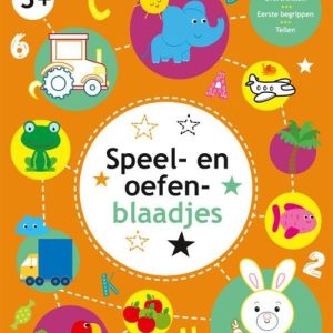 Speel- en oefenblaadjes 3+ (oranje)