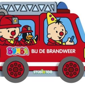 Bumba – Bij de brandweer (kartonboekje met wielen)