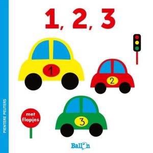 Pientere peuters – 1,2,3 (kartonboekje met flapjes)
