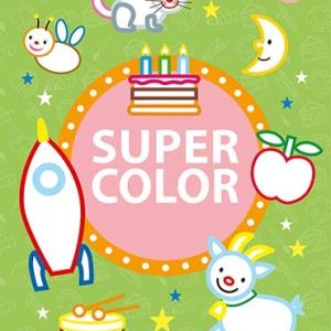 Mega kleurboek – Super Color (groen) 3+