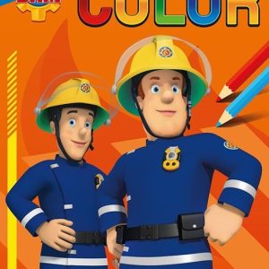 Brandweerman Sam – Color kleurblok