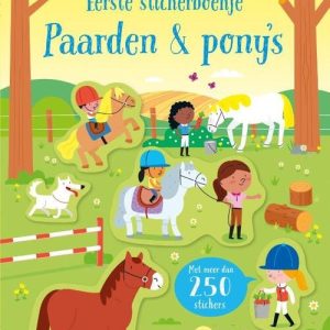 Eerste stickerboekje – Paarden & pony’s