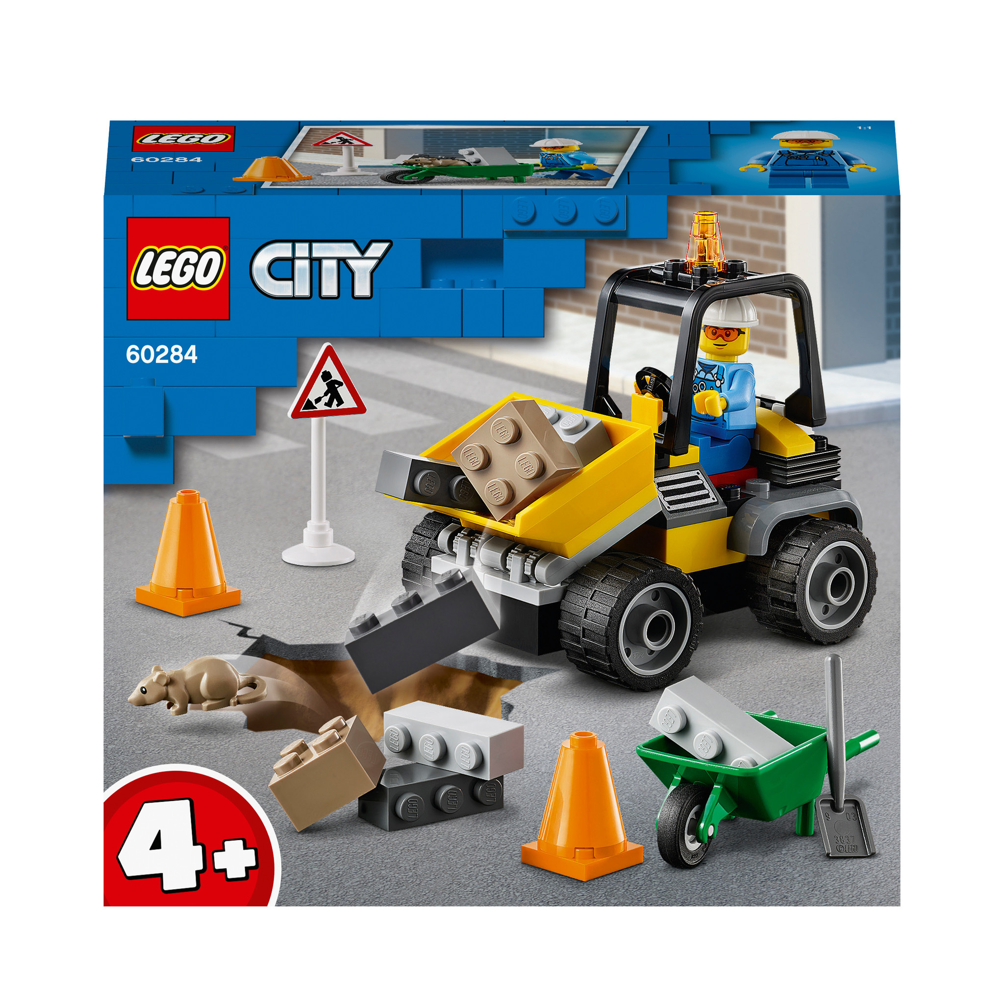 LEGO City Wegenbouwtruck - 60284