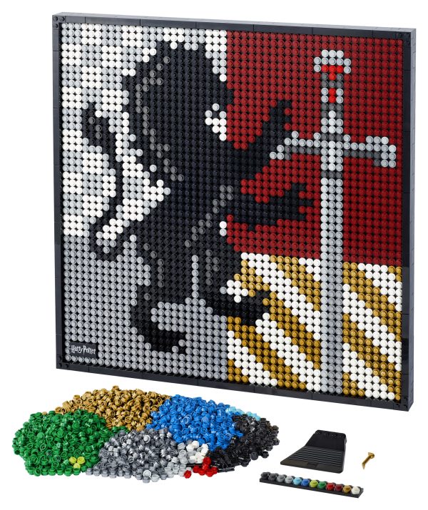 LEGO ART Harry Potter Hogwarts Crests - 31201 - Afbeelding 2