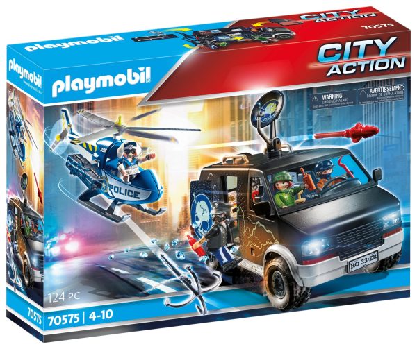 PM City Action - Politiehelikopter achtervolging van het vluchtvoertuig 705