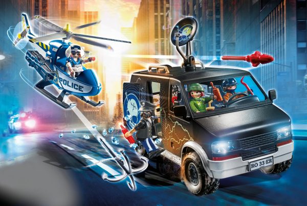 PM City Action - Politiehelikopter achtervolging van het vluchtvoertuig 705 - Afbeelding 2