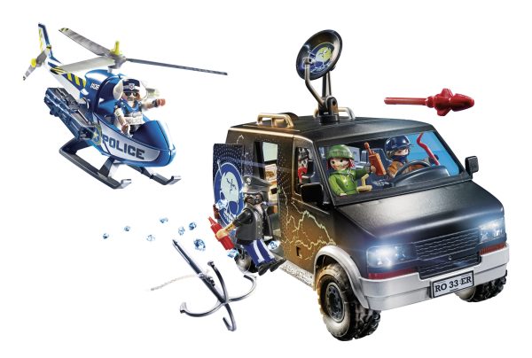 PM City Action - Politiehelikopter achtervolging van het vluchtvoertuig 705 - Afbeelding 3