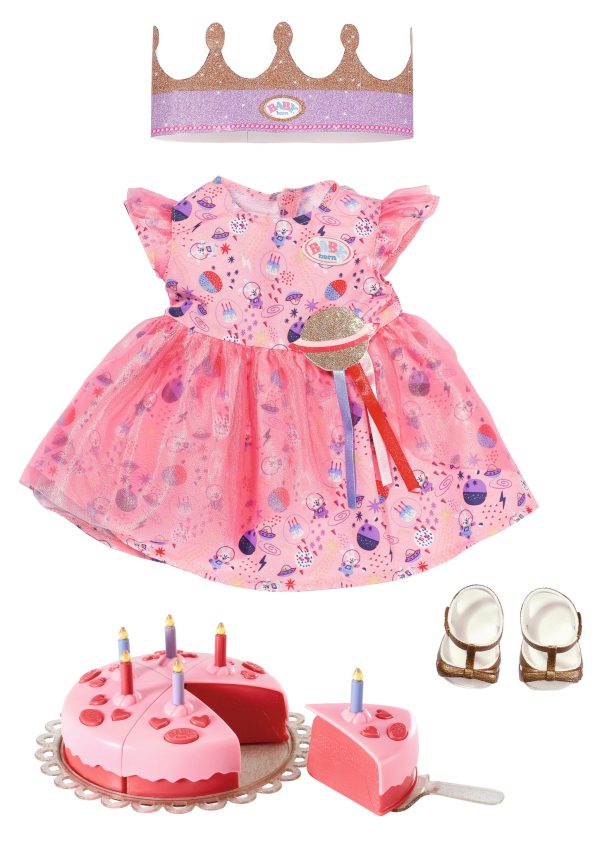 BABY born Deluxe Happy Birthday Set Poppenkledingset