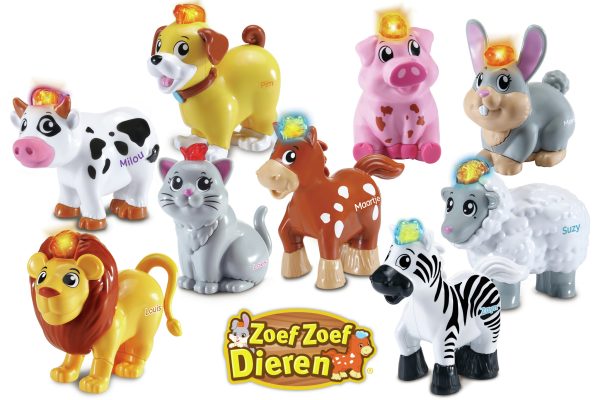 Zoef Zoef Dieren - Assortiment - 1 exemplaar