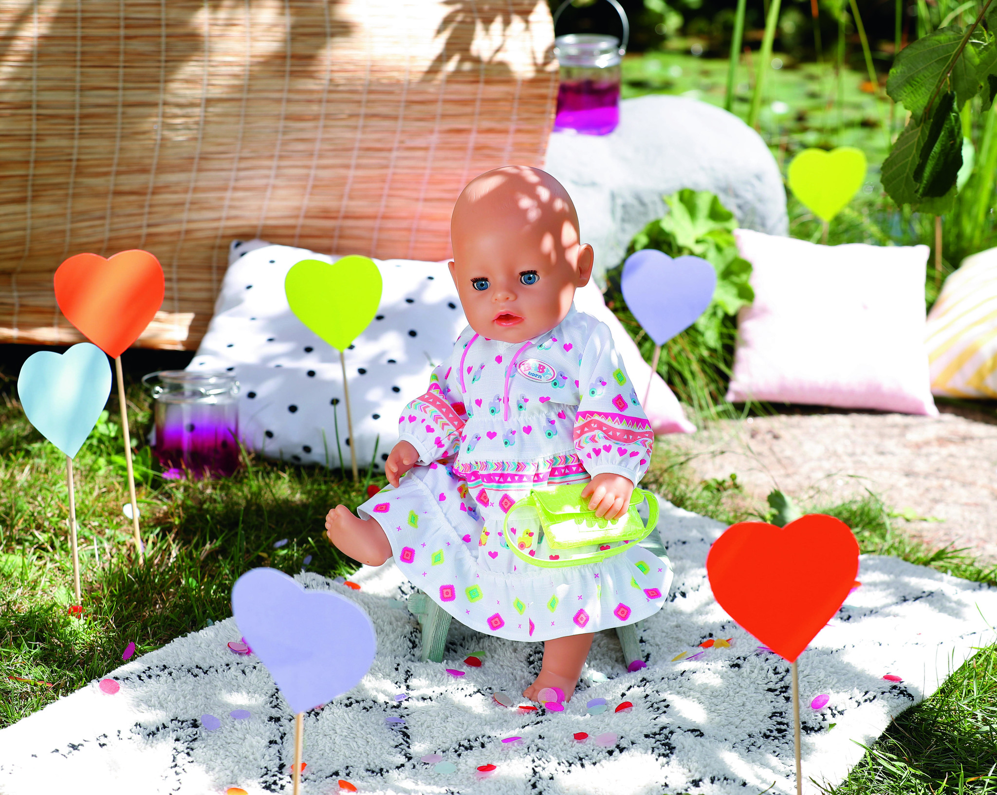 BABY Born - Trendy Boho Dress 43cm - Afbeelding 4