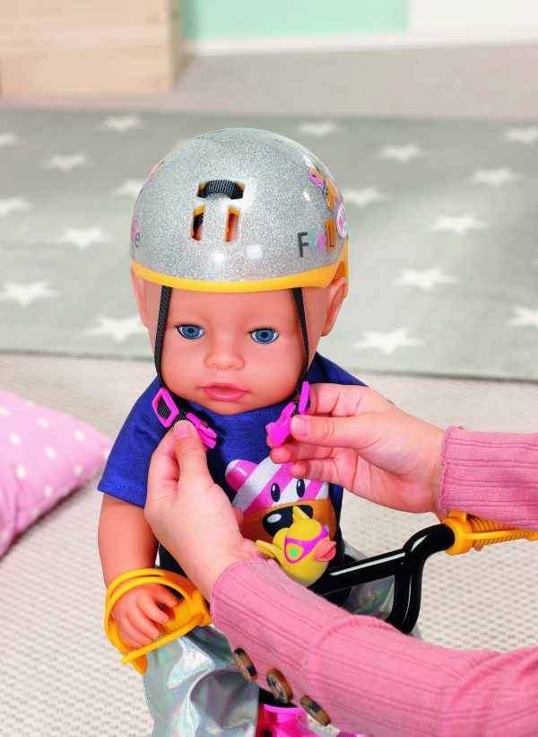 BABY born poppen fietshelm
