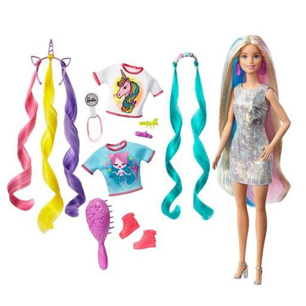 Barbie - Fantasy Hair Doll - Afbeelding 2
