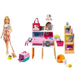 Barbie – Dierenverzorging speelset