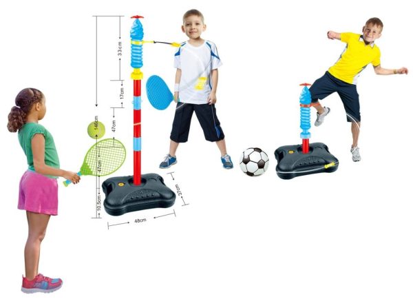 Sport Speel Set 2-in-1 Voetbal + Tennis