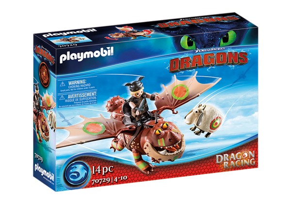 PM DreamWorks Dragon Racing - Vissenpoot & Speknekje 70729