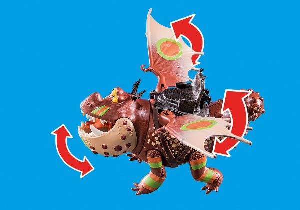 PM DreamWorks Dragon Racing - Vissenpoot & Speknekje 70729 - Afbeelding 4