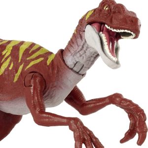 Jurassic World Savage Strike – Velociraptor (rood)