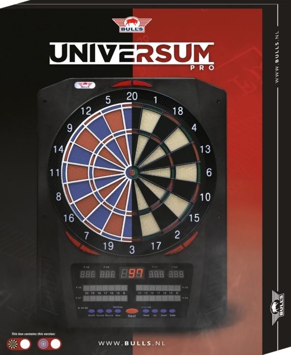 Universum Pro Softtip Dartbord - Black - Afbeelding 3