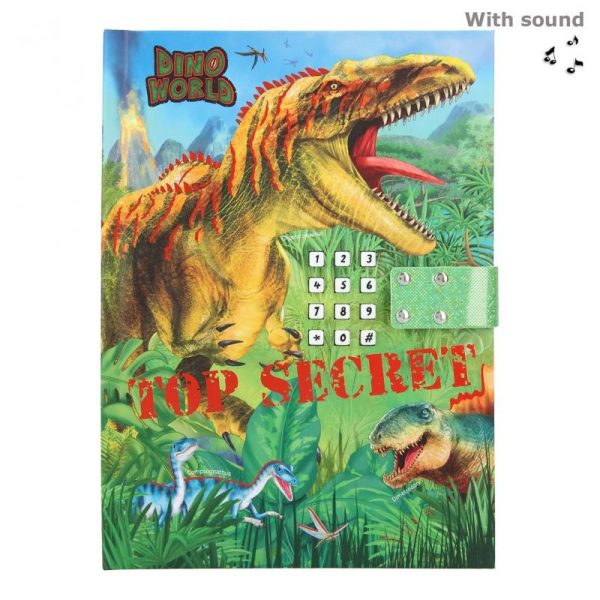 Dino World - Dagboek met geheime code