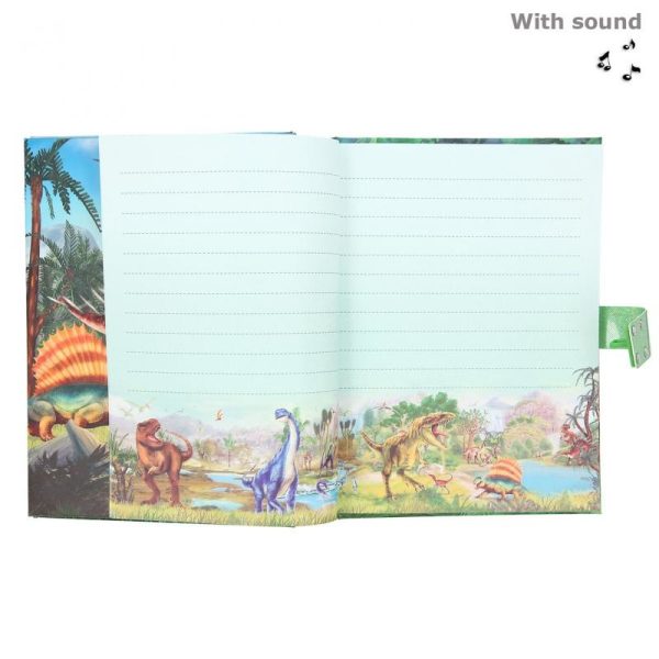Dino World - Dagboek met geheime code - Afbeelding 2