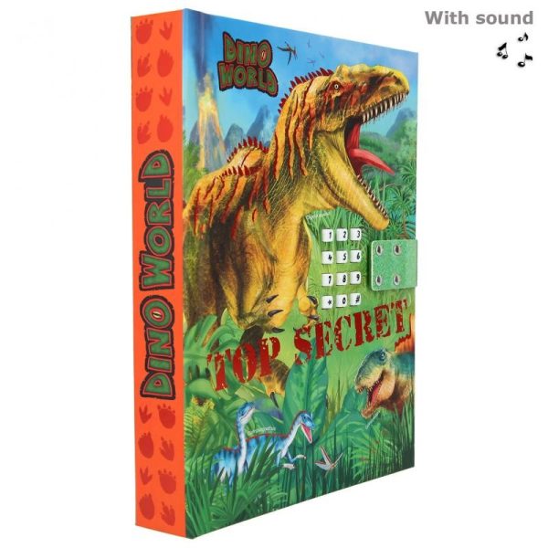 Dino World - Dagboek met geheime code - Afbeelding 3