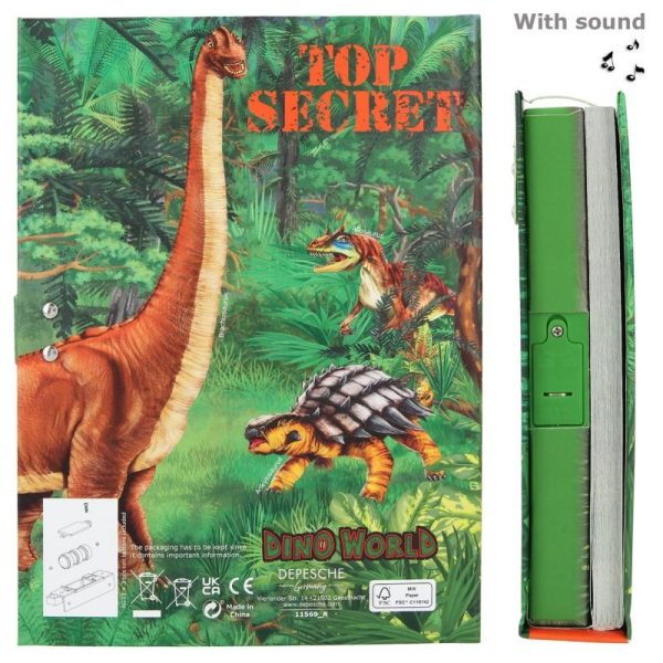 Dino World - Dagboek met geheime code - Afbeelding 4