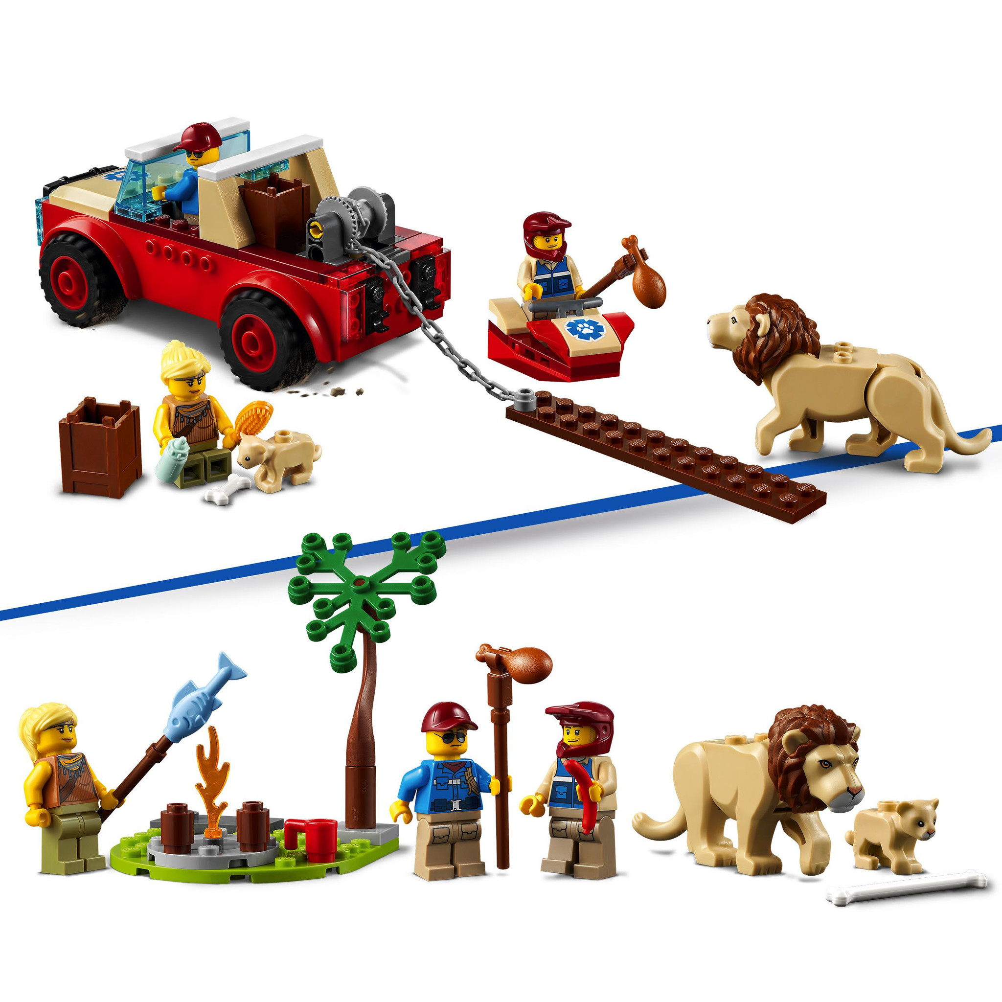 LEGO City Wildlife rescue Off-roader - 60301 - Afbeelding 5