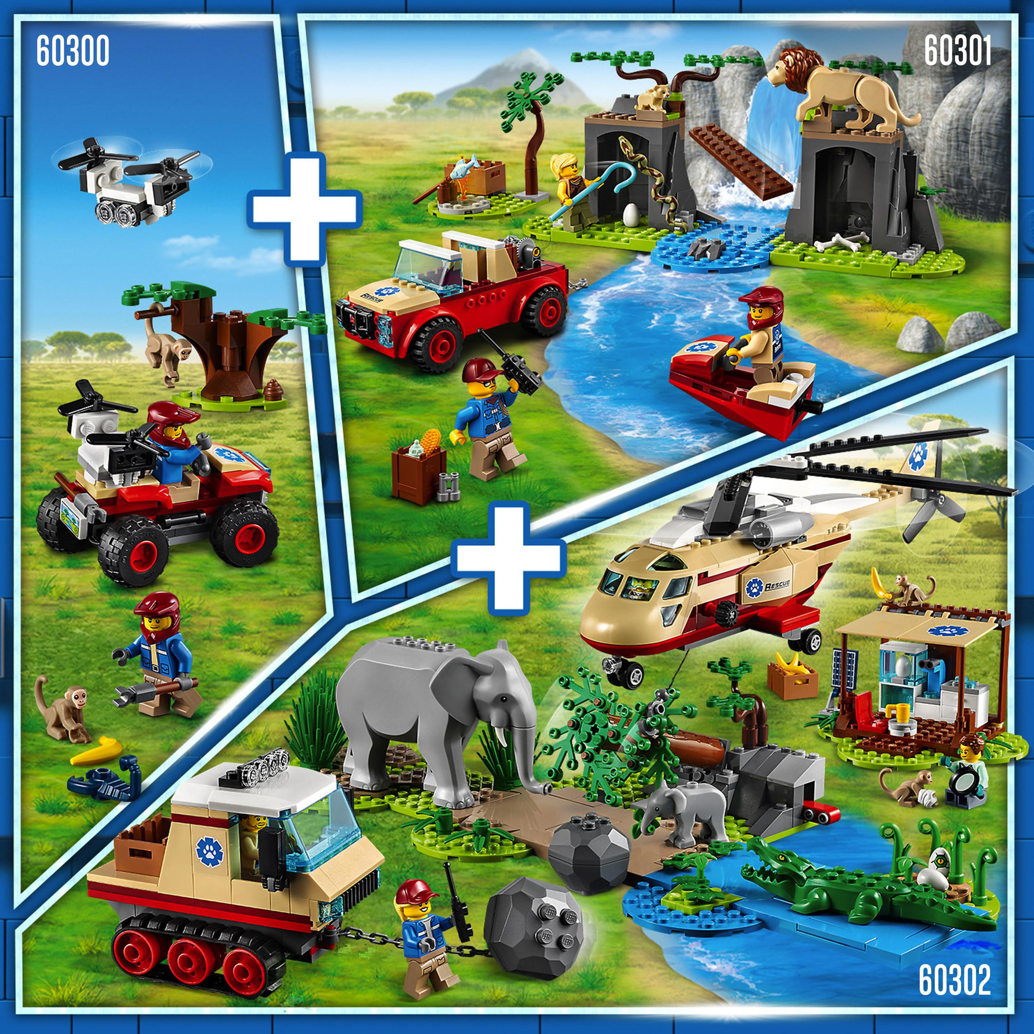 LEGO City Wildlife rescue Off-roader - 60301 - Afbeelding 7